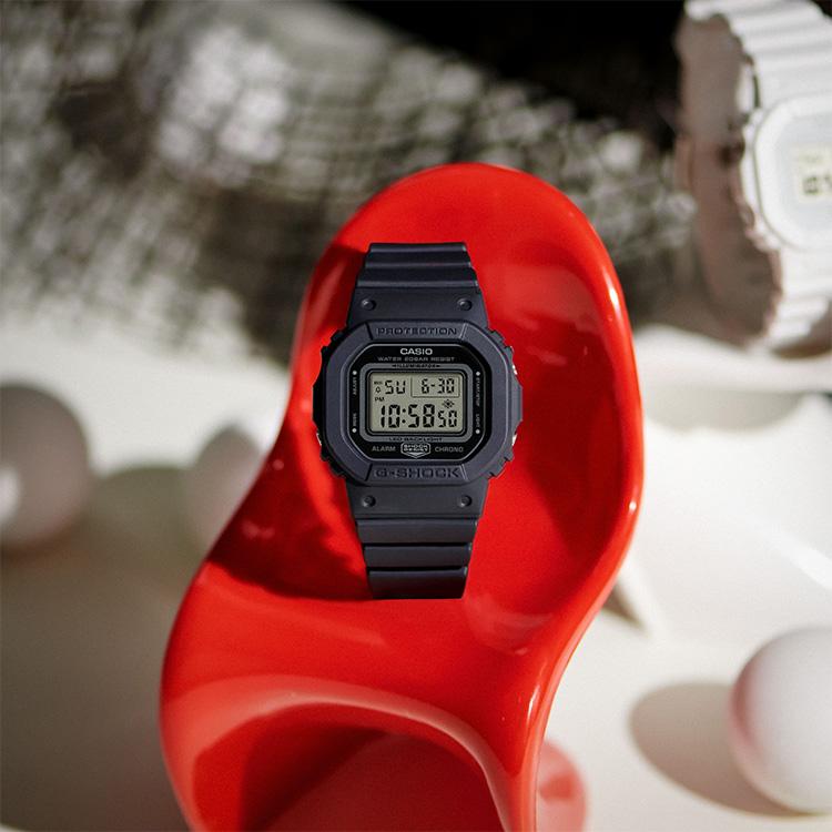 G-SHOCK Gショック WOMEN ワントーン デジタル ブラック 小型 四角 GMD