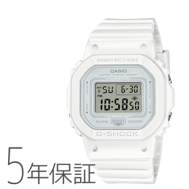 G-SHOCK Gショック WOMEN ワントーン デジタル ホワイト 小型 四角 GMD