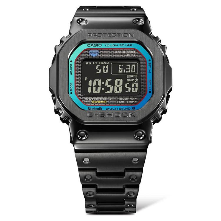G-SHOCK gショック フルメタル ブルーグリーン スマホ連携 電波
