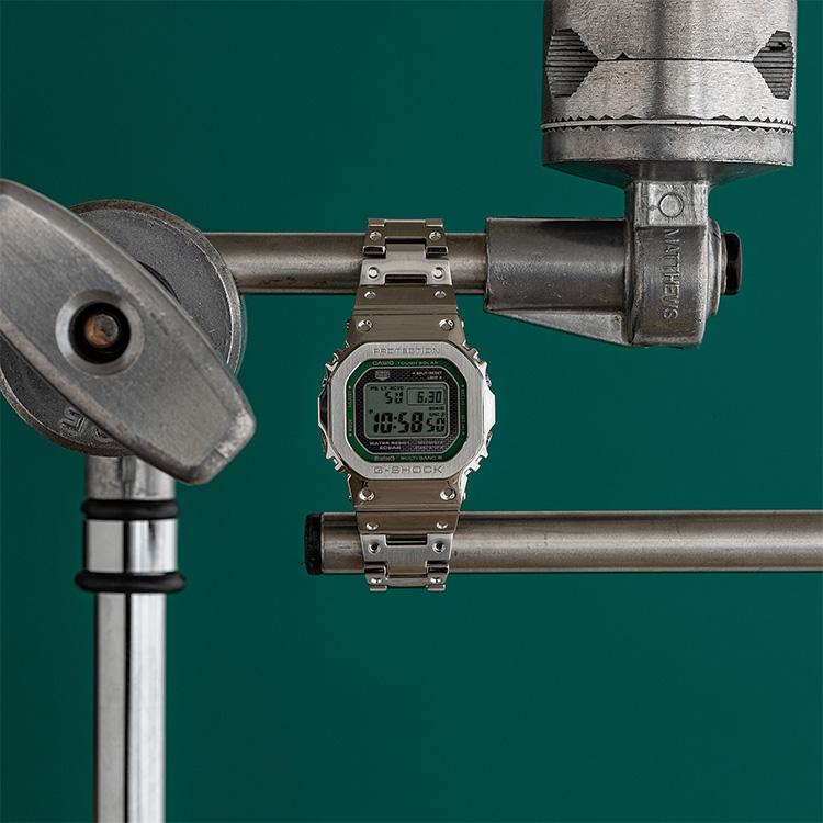 G-SHOCK gショック フルメタル スマホ連携 ソーラー デジタル 日本製
