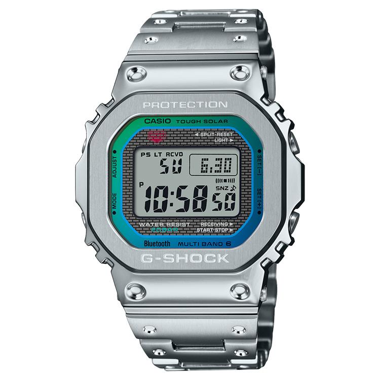 G-SHOCK GMW-B5000BPC-1JFブラック×ブルーグリーン　メタル 最新“フルメタル”G-SHOCK「GMW-B5000BPC-1JF」は相変わらず高い