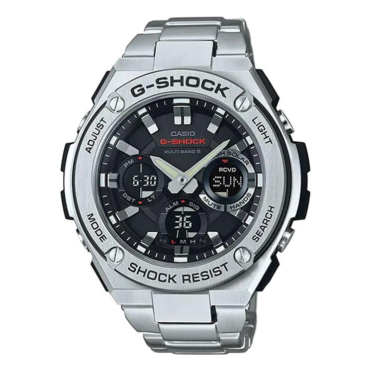 G-SHOCK カシオ Gショック CASIO Gスチール GST-W110D-1AJF 腕時計 : e