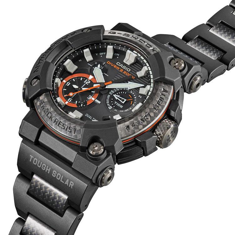 カシオ CASIO G-SHOCK Gショック FROGMAN フロッグマン ダイバーズ タフソーラー 電波時計 腕時計 メンズ GWF-A1000XC-1AJF｜e-bloom｜03