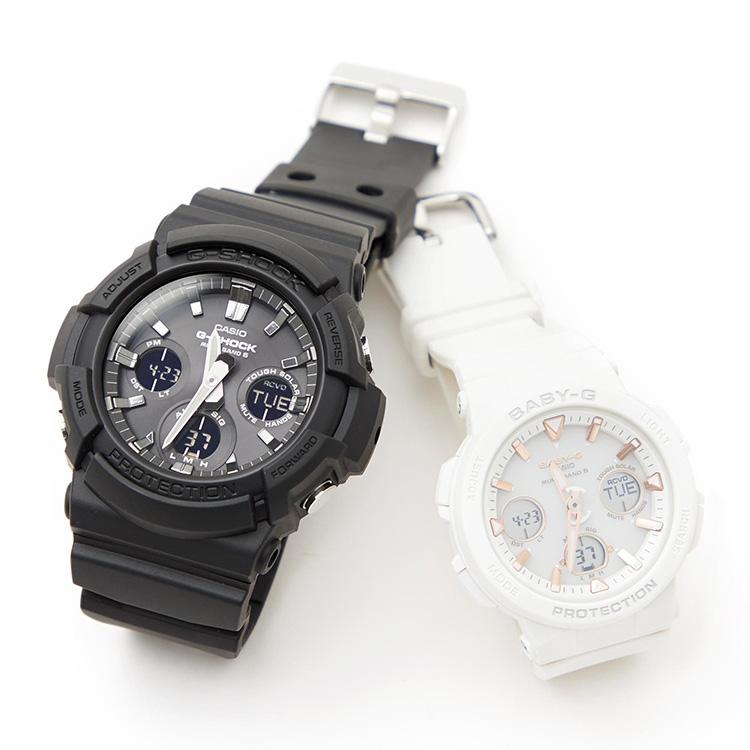 G-SHOCK　ブラック　Baby-G　ホワイト　ペア2点セット　CASIO G-SHOCK ペアウォッチ ペアセット x BABY-G Gショック ベビーG カシオ