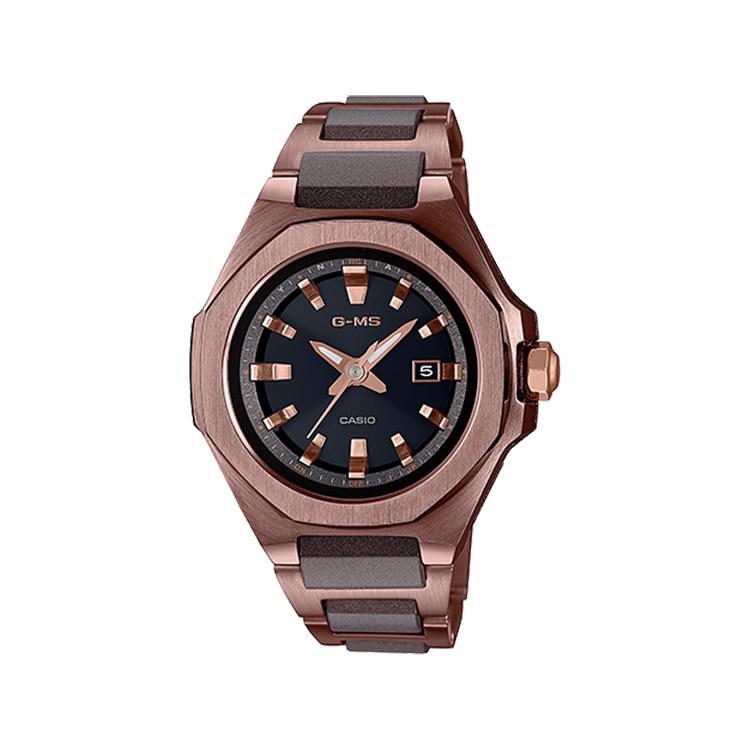 Baby-G ベビーG MSG-W350CG-5AJF CASIO カシオ 八角形 コンポジットバンド ダークブラウン 腕時計 レディース