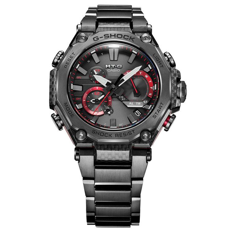 G-SHOCK Gショック MT-G スマホリンク 電波ソーラー ブラック MTG-B2000YBD-1AJF CASIO カシオ 腕時計 メンズの画像