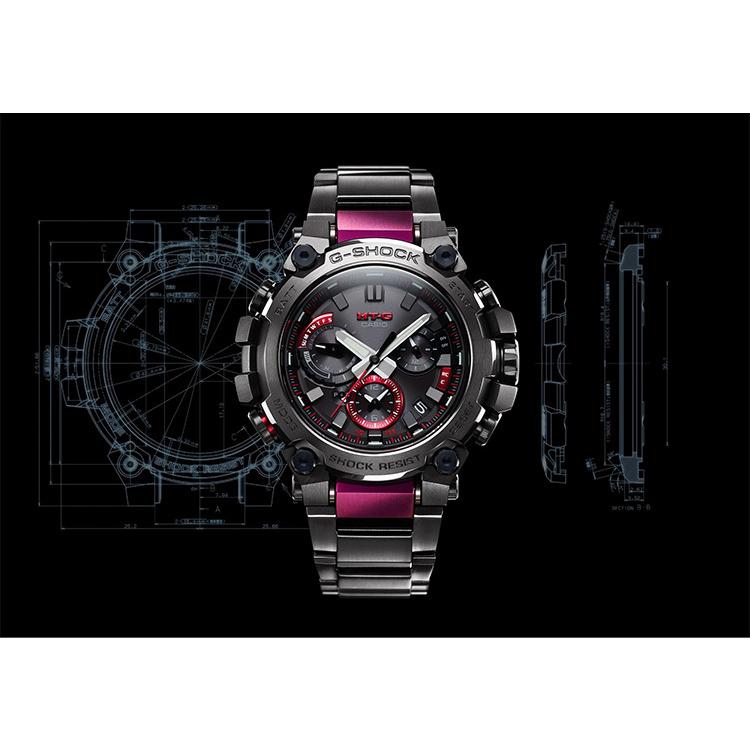G-SHOCK Gショック MT-G スマホリンク 電波ソーラー 山形カシオ レッド