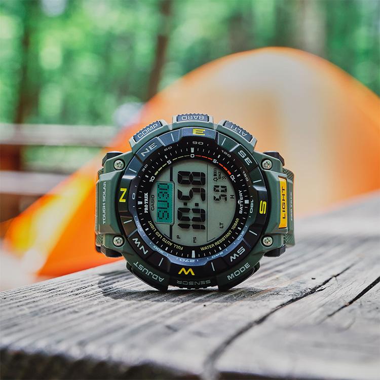 PRO TREK PROTREK プロトレック クライマーライン カーキ PRO TREK PROTREK プロトレック クライマーライン カーキ
