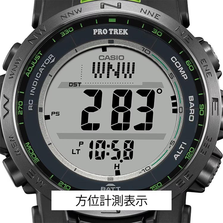 PROTREK プロトレック Climber Line クライマーライン エコ素材 グリーン PRW-35Y-3JF CASIO カシオ 腕時計 メンズ｜e-bloom｜09