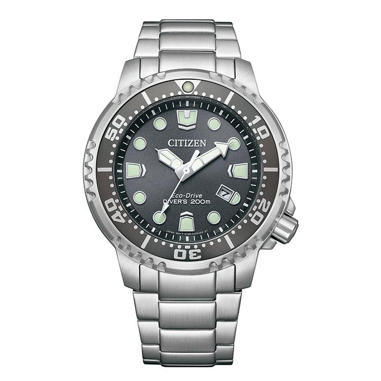 シチズン BN0167-50H プロマスター MARINE グレー【美品】 PROMASTER シチズン CITIZEN プロマスター エコ・ドライブ MARINE