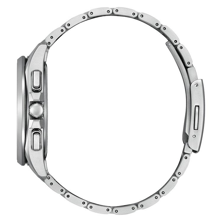 シチズン CITIZEN アテッサ ATTESA エコ・ドライブ 電波時計 月齢自動計算 ルナプログラム ムーンフェイズ メンズ 腕時計 BY1001-66Eの画像