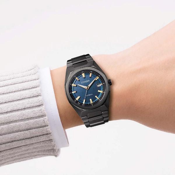 CITIZEN ATTESA シチズン アテッサ ACT Line ブラックチタンシリーズ 電波時計 エコドライブ 八角形 メンズ 腕時計 CB3045-61L お取り寄せの画像