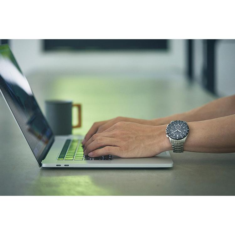 テ*ン様 【美品】シチズン 電波腕時計 エコドライブ　クロノグラフ　CB5875 シチズンコレクション CITIZENCOLLECTION エコ・ドライブ電波