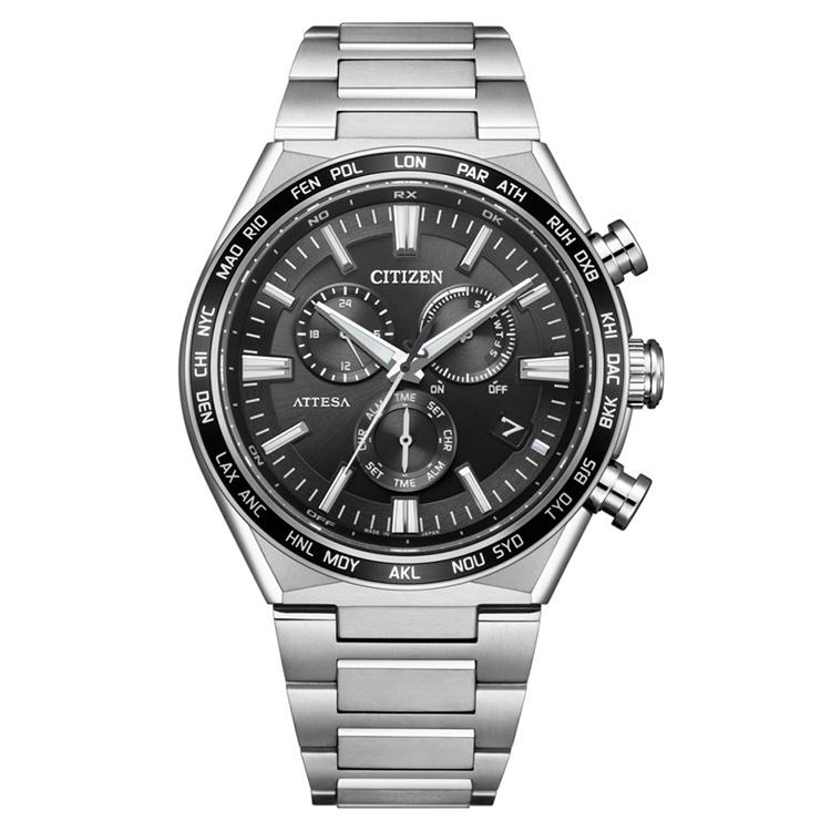 CITIZEN ATTESA 電波時計 シルバー ATTESA（CITIZEN） （豪華おまけ有） シチズン アテッサ エコ