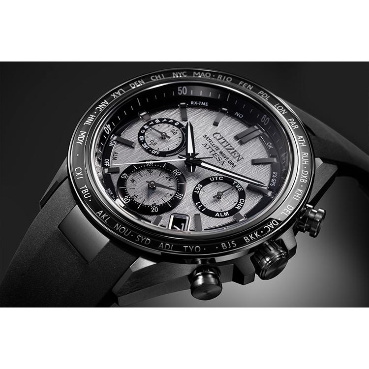 超極美品シチズンアテッサCC４０５５―14HソーラーGPS ATTESA（CITIZEN） アテッサ ATTESA アクトライン サテライト