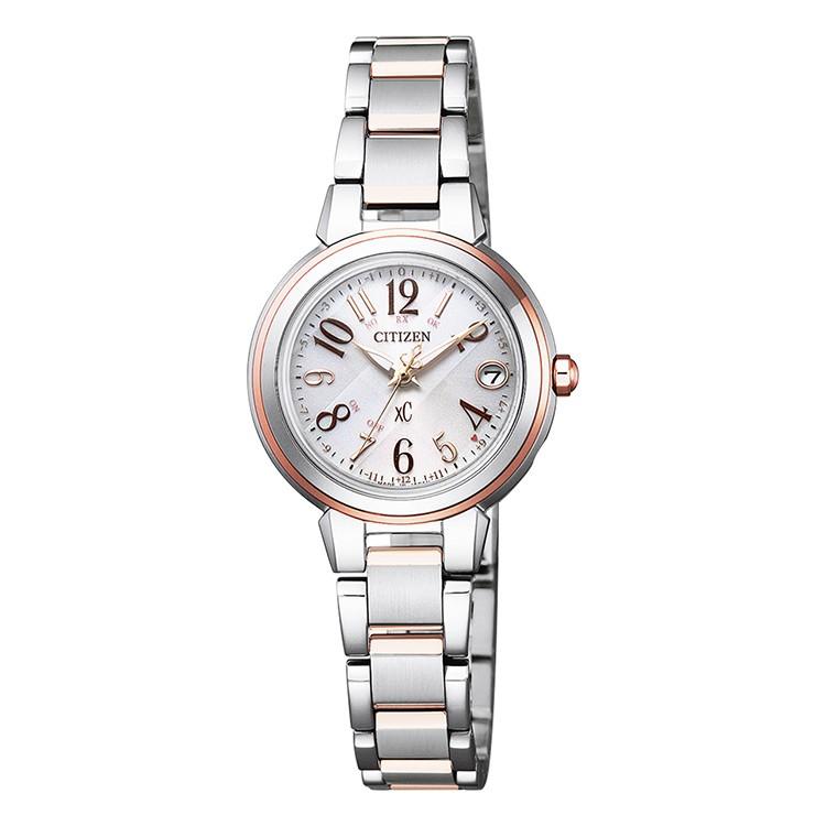 xC クロスシー ES9434-53X シチズン CITIZEN ベーシックコレクション エコ・ドライブ 電波ソーラー ハッピーフライト レディース 腕時計