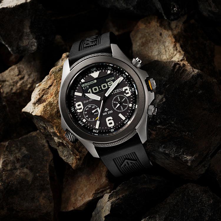 PROMASTER プロマスター シチズン CITIZEN LAND エコ・ドライブ