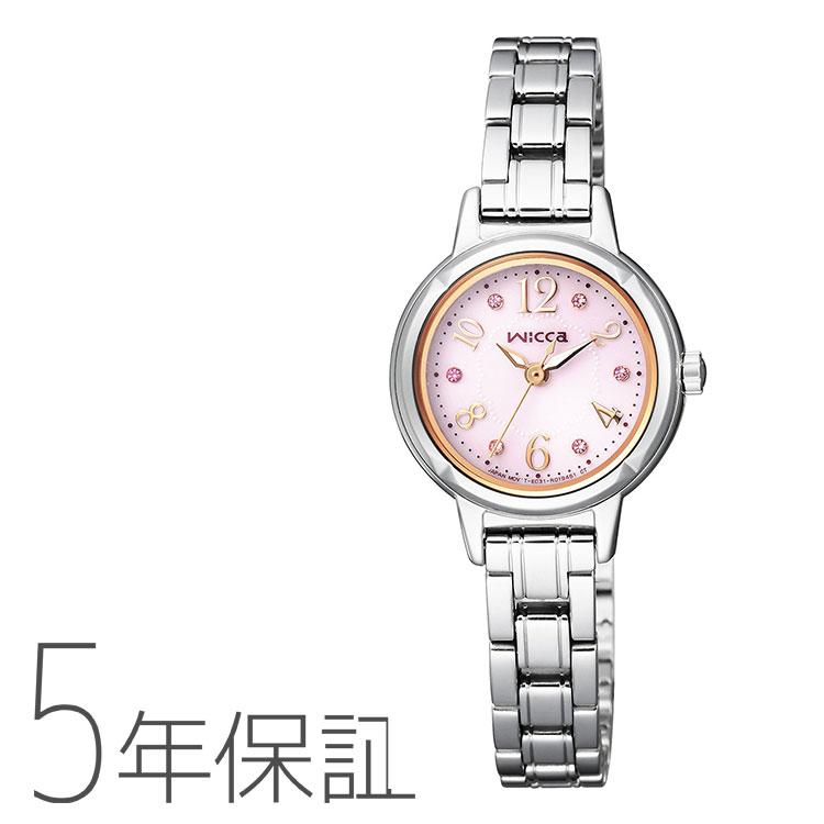 wicca（ウィッカ） シチズン CITIZEN ソーラーテック スワロフスキー