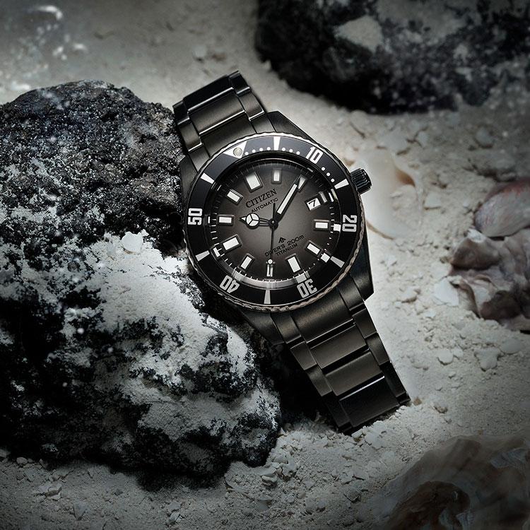 シチズン CITIZEN プロマスター PROMASTER 機械式 MARINE シリーズ メンズ 腕時計 NB6025-59H ダイバーズウオッチ お取り寄せの画像