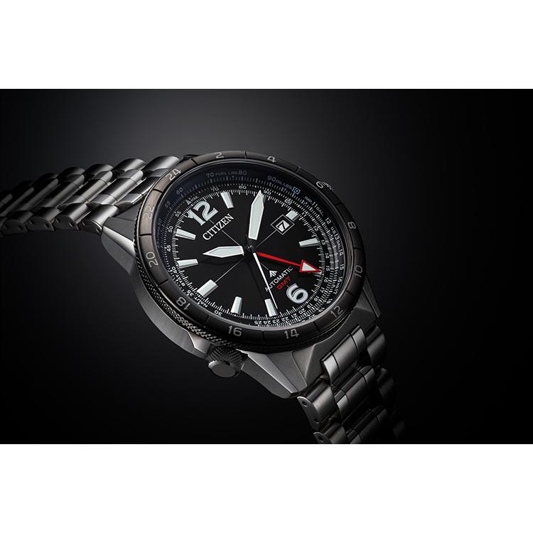 PROMASTER プロマスター 機械式時計 メカニカル SKY パイロット GMT シルバー NB6046-59E CITIZEN シチズン 腕時計 メンズ 国内正規品 お取り寄せの画像
