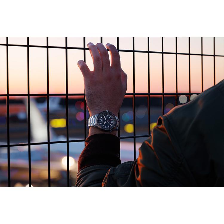 PROMASTER プロマスター 機械式時計 メカニカル SKY パイロット GMT シルバー NB6046-59E CITIZEN シチズン 腕時計 メンズ 国内正規品 お取り寄せの画像