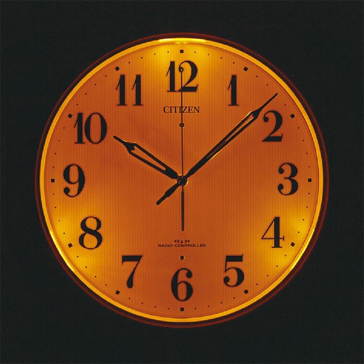 CITIZEN（シチズン） リズム時計 電波時計 掛け時計 電波掛時計 4MYA35