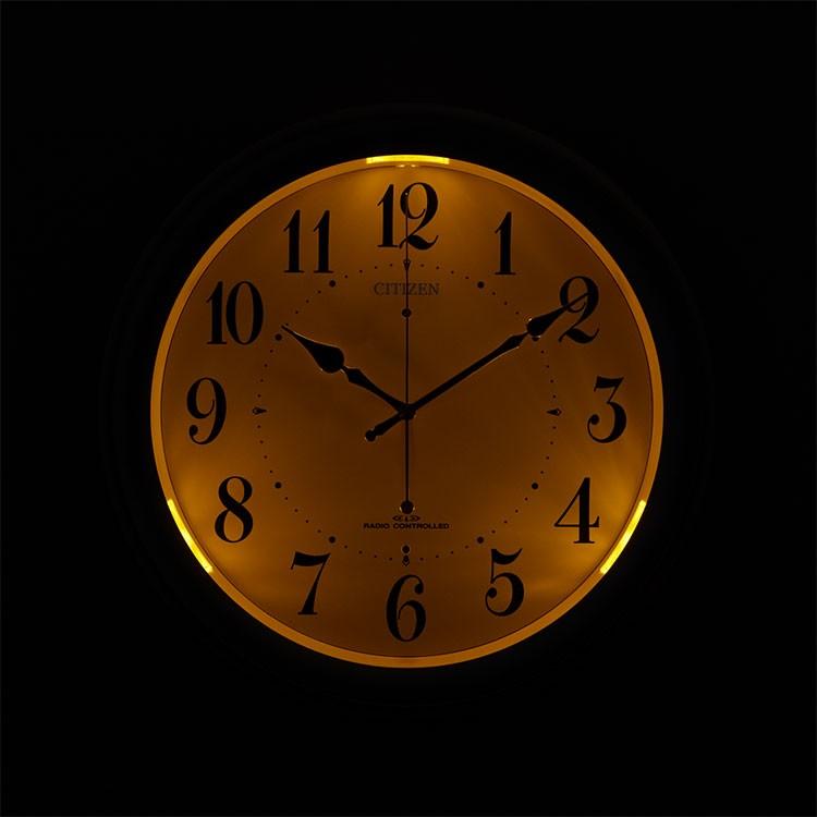 CITIZEN（シチズン） リズム時計 電波時計 掛け時計 電波掛時計 4MYA36