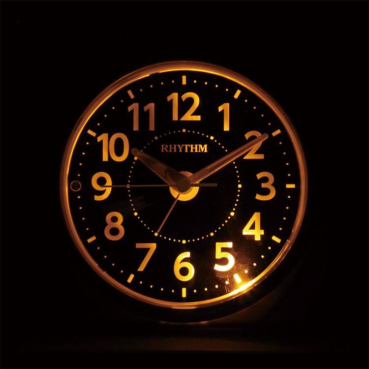 RHYTHM(時計) リズム時計 電子音目覚まし時計 ルークR666 夜光 RHYTHM(時計) リズム時計 電子音目覚まし時計 ルークR666 夜光