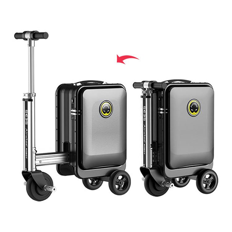 乗れる！ Airwheel ROBOT スマートスーツケース SE3S-SV シルバー エア