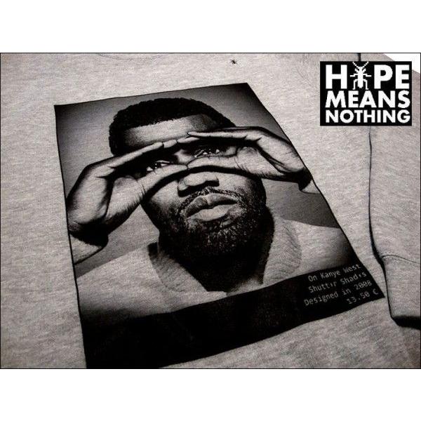 （送料無料） HYPE MEANS NOTHING (ハイプミーンズナッシング) - KANYE WEST (SWEATER) （カニエ・ウェスト）｜e-bms-store｜02