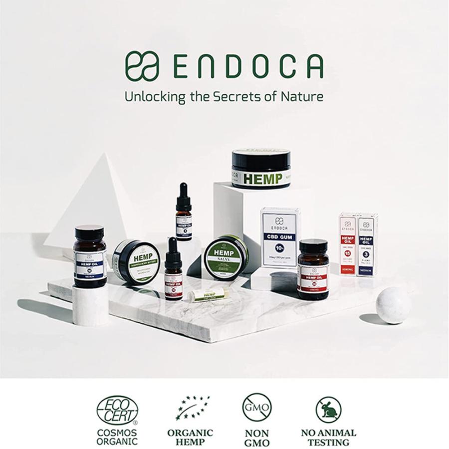 ENDOCA エンドカ CBD サルヴ 軟膏 750mg 肌荒れ 鎮静 肩こり