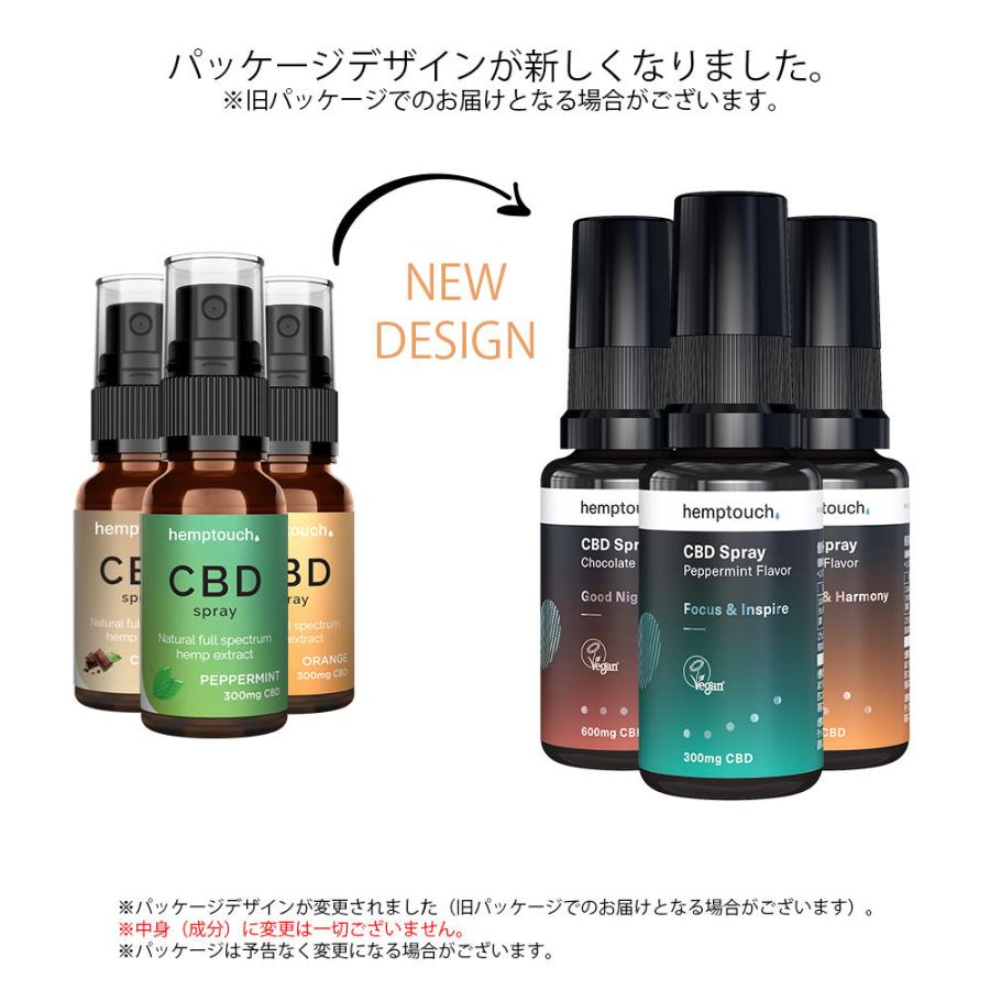 CBD オイル 夜用 濃度 1.5% 300mg ヘンプタッチ スプレー 20ml