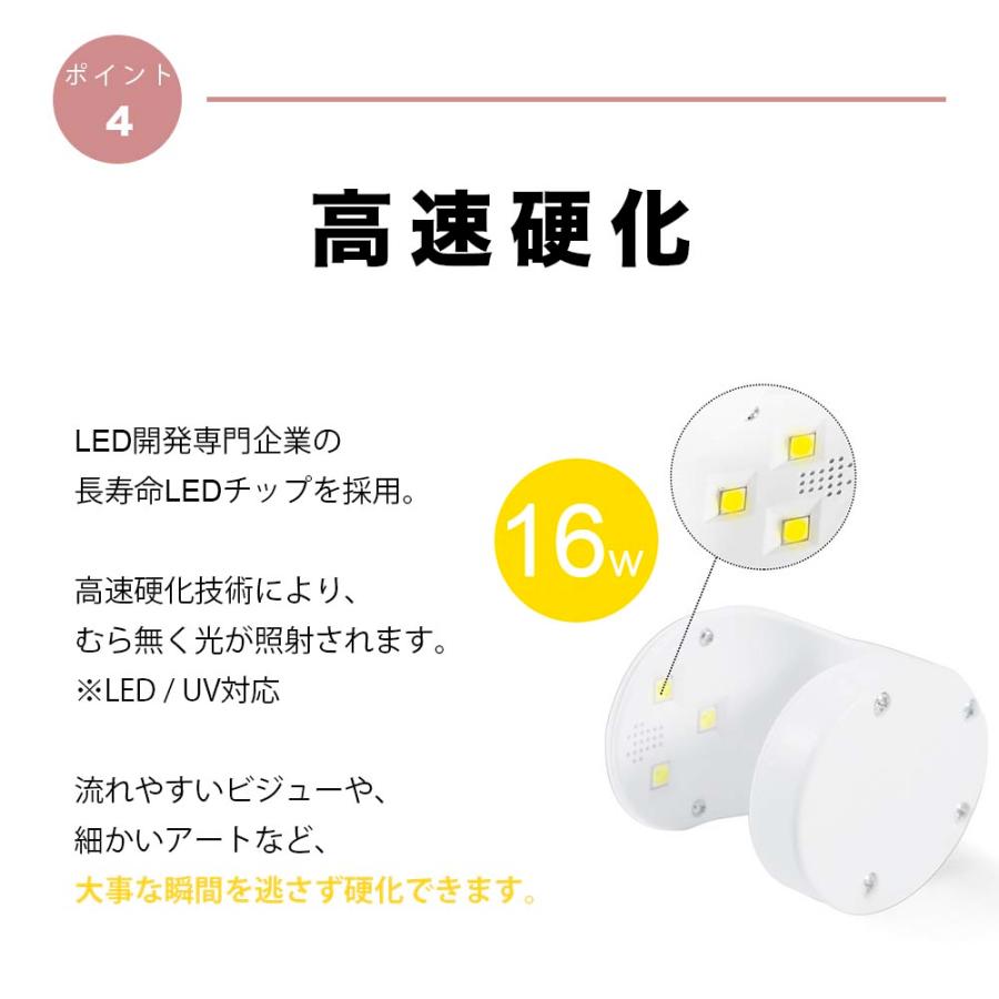 ジェルネイル ライト プロ ハンディ LED & UV ネイルライト