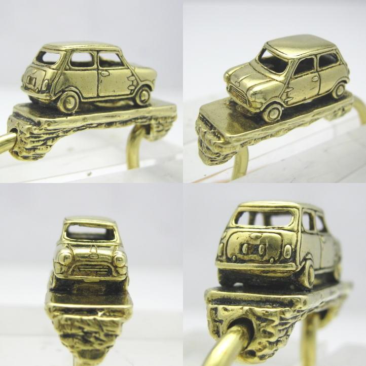 MINI ミニキーリング キーホルダー ブラス 真鍮 (キーチェーン