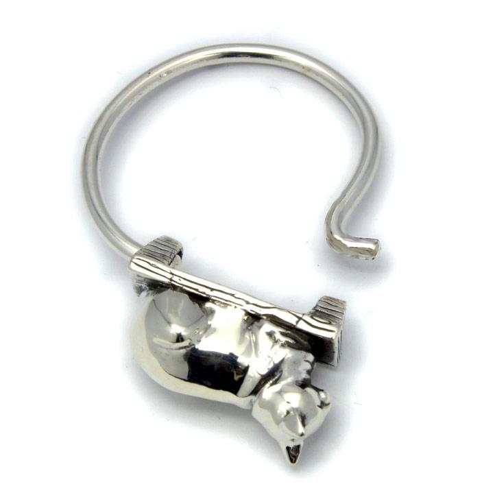 【最終値下】グッチ キーリング キャット 猫 SV925 #B547 最終値下】グッチ キーリング キャット 猫 SV925 #B547 - メルカリ