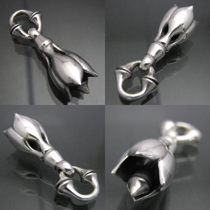 フラワーティアーズベルペンダント M シルバー925【neck-1256-P94
