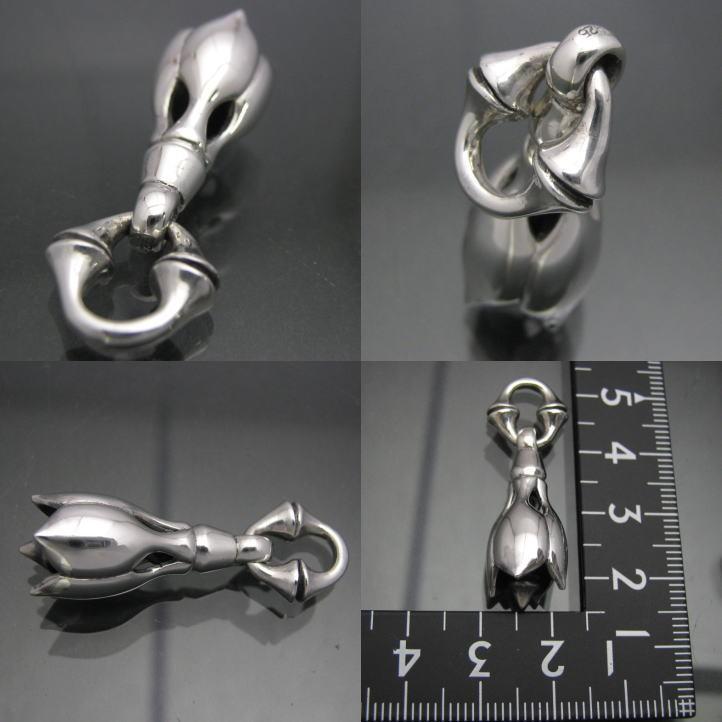 フラワーティアーズベルペンダント M シルバー925【neck-1256-P94