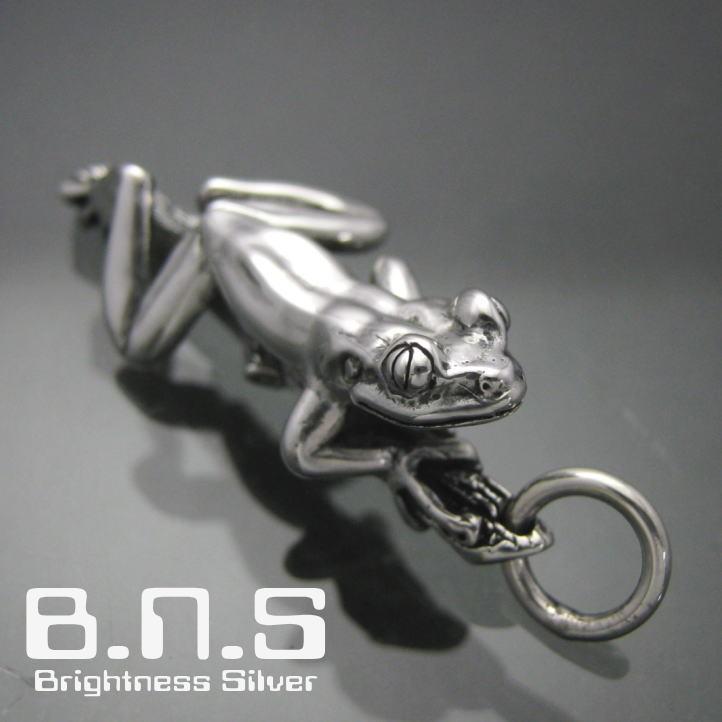 銀の蛙 アカメアマガエルペンダント シルバー925 銀 (雨蛙 あまがえる