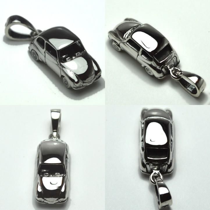 スバル360ペンダント シルバー925 silver925 (SUBARU 昴 富士重工 旧車