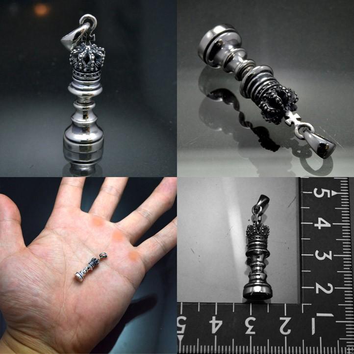 Bizarre ビザール チェスピース キングペンダント 925シルバー 楽天市場】チェスの駒 チェスピース