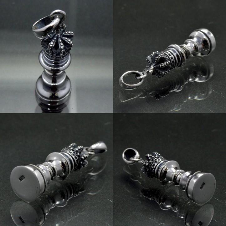 Bizarre ビザール チェスピース キングペンダント 925シルバー チェスの駒 チェスピース