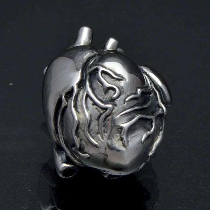 銀の心臓 シルバーハートペンダント 銀製 シルバー925 SV925 silver925