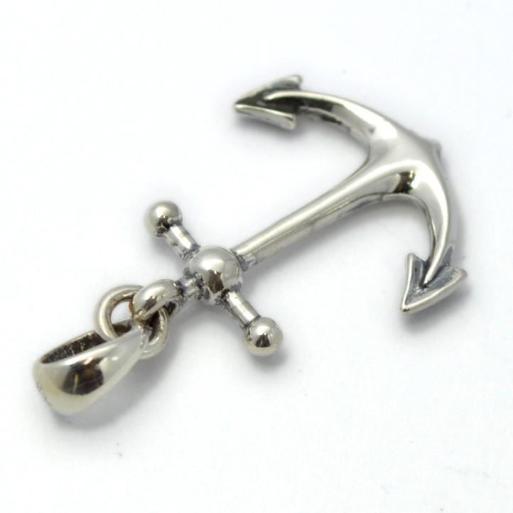 銀の錨のペンダント アンカーペンダント シルバー925製 銀製(Silver925