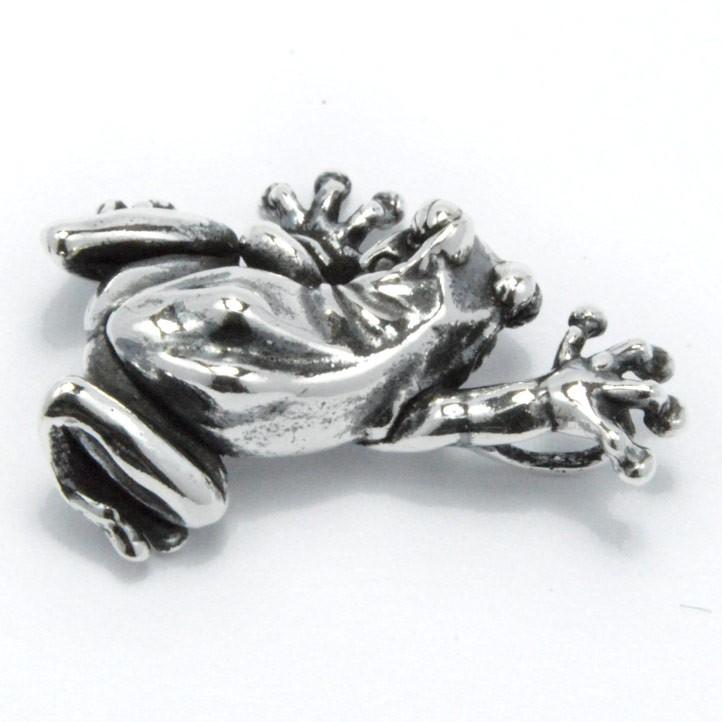 銀の蛙 ニホンアマガエルペンダントM シルバー925 Silver925 (雨蛙 あ