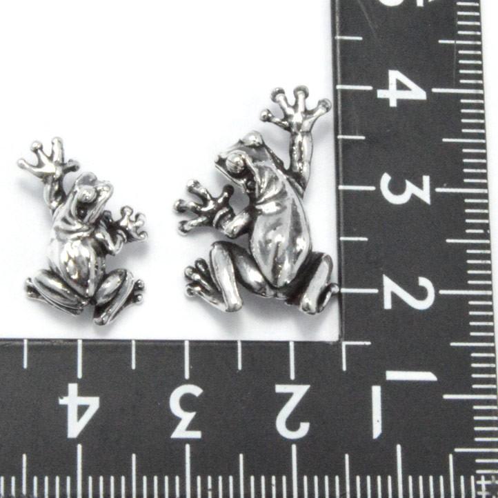 銀の蛙 ニホンアマガエルペンダントM シルバー925 Silver925 (雨蛙 あ