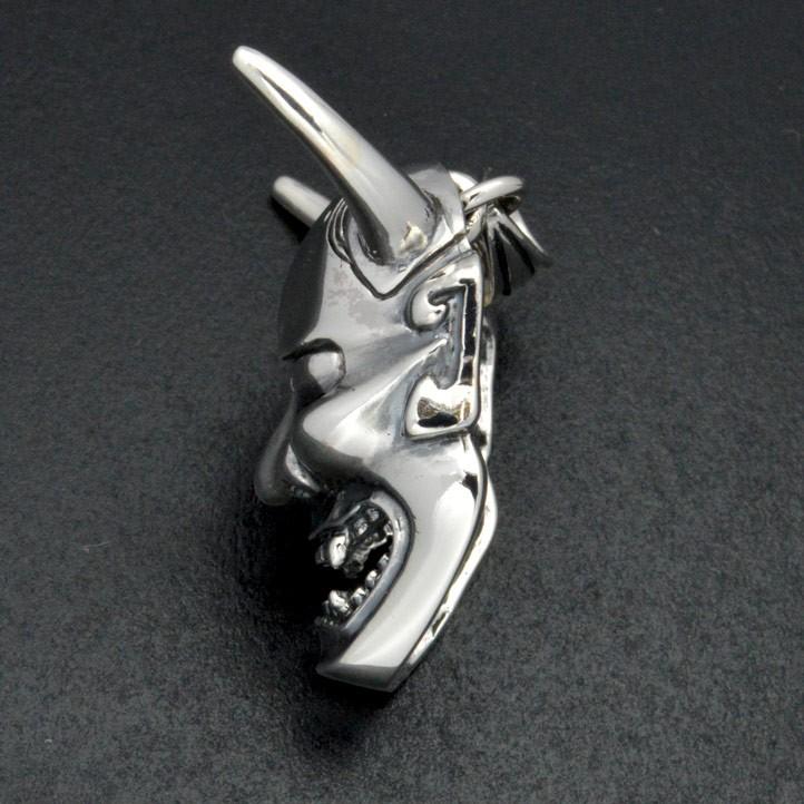 銀の能面 般若面ペンダント 銀製 シルバー925 SV925 silver925【neck-1498-P216】の画像