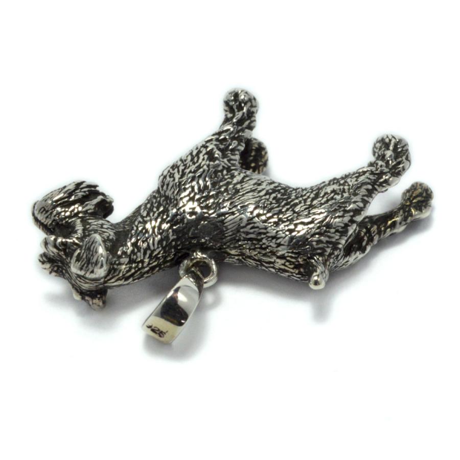 銀の犬 シュナウザーペンダント 銀製 シルバー925 silver925