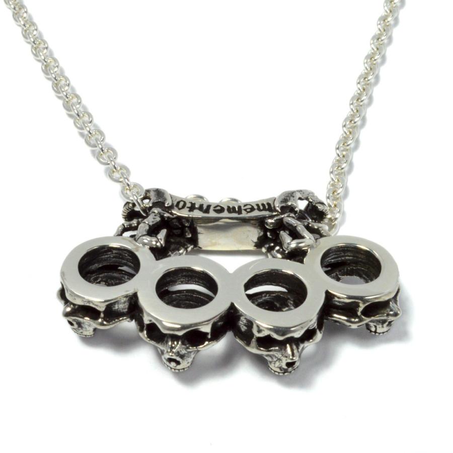 memento mori スカル＆ボーンズ メリケンサックペンダントトップ