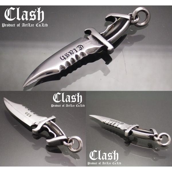 CLASH ナイフペンダント 925 CLASH ナイフペンダント 925 - メルカリ