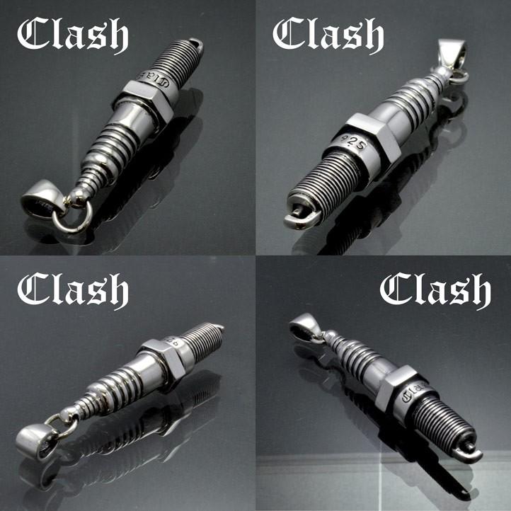早い者勝ち【DEAL DESIGN】【clash】シルバー925 エンジンプラグ Clash スパークプラグペンダント シルバー925 : ブライトネスシルバー